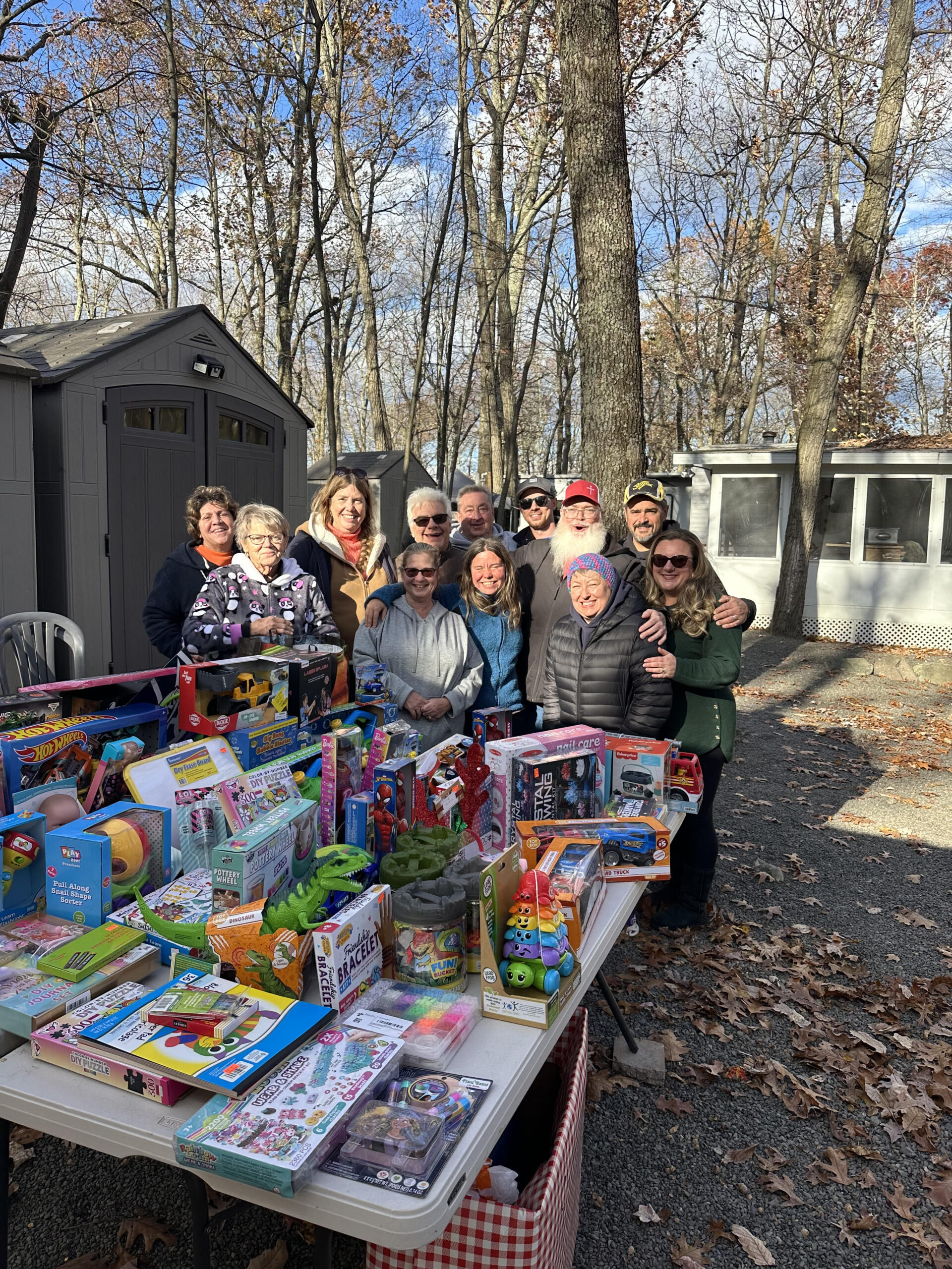 Thank you, Otter Lake Family, for collecting toys for the underprivileged children of the Lehigh Valley.